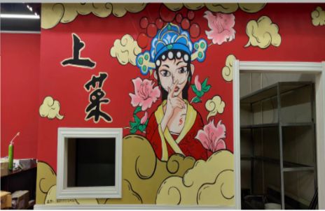 灵璧墙体彩绘的发展和应用