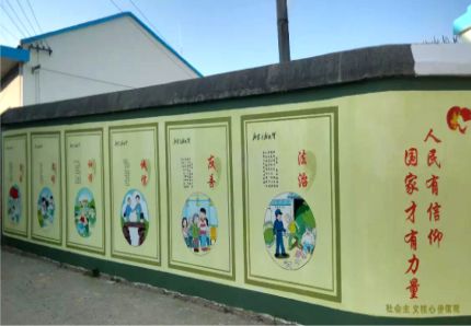 灵璧文化墙施工攻略