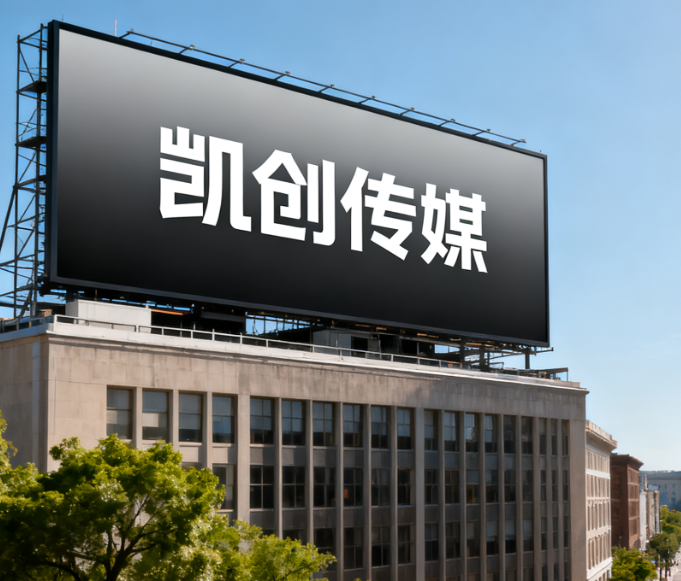 灵璧户外广告牌的设计与制作